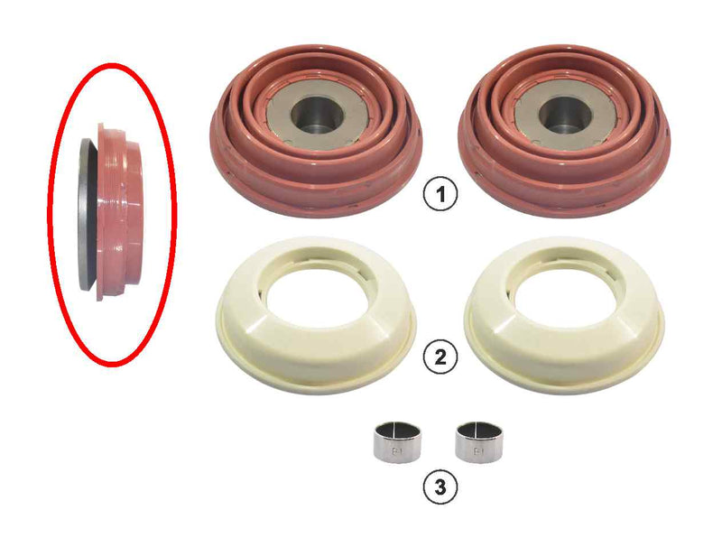 Knorr-Bremse SK7, SN6, SN7 Caliper Tappet kit K092079, K000366, K001300, K010603, 802119, A0004202382, A0004204082, A0004204982, 81508226020, 81508226031, 1756389, 1689313, CKSK.4.2, 3434381400