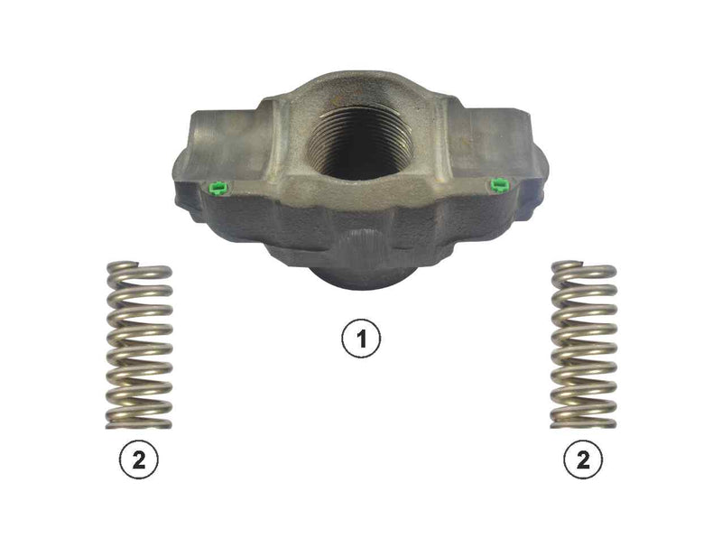 Knorr-Bremse SN5 Caliper Bridge kit Mercedes, MAN, Gigant