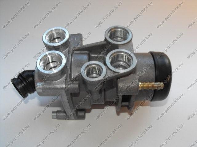 Haldex Service Brake Valve, double circuit pedal: w/o (plunger); pneumatic; pressure reduction: 2.0:1; ports: M22x1.5 + M16x1.5 320060112